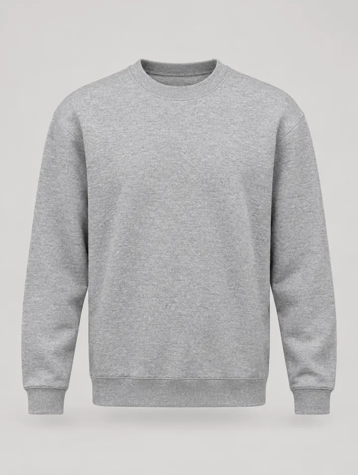 A plain sweatshirt to customise