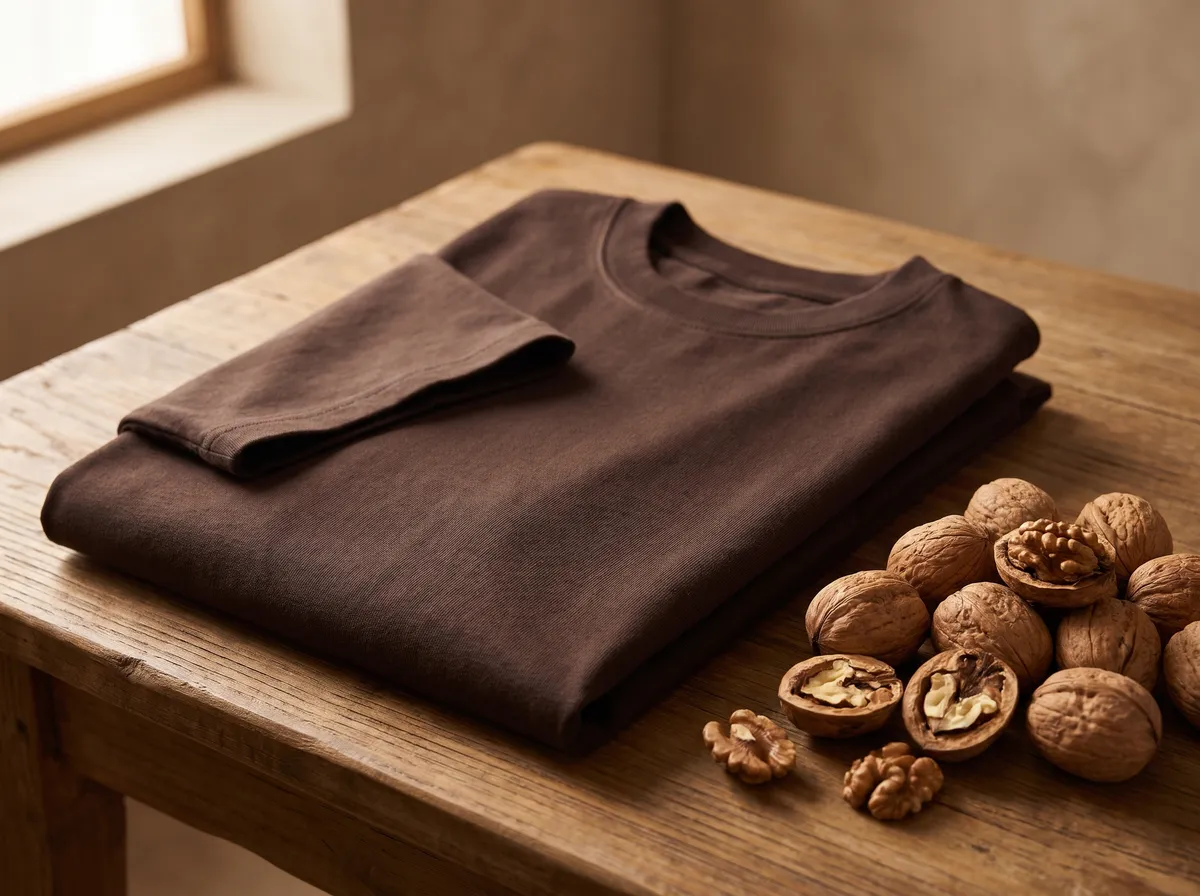 Signature Oversized in Brown, beside walnuts