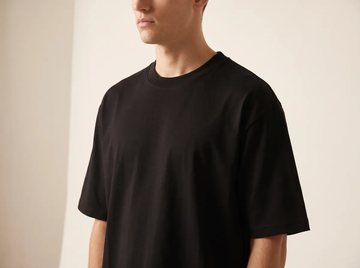 The oversized t-shirt worn