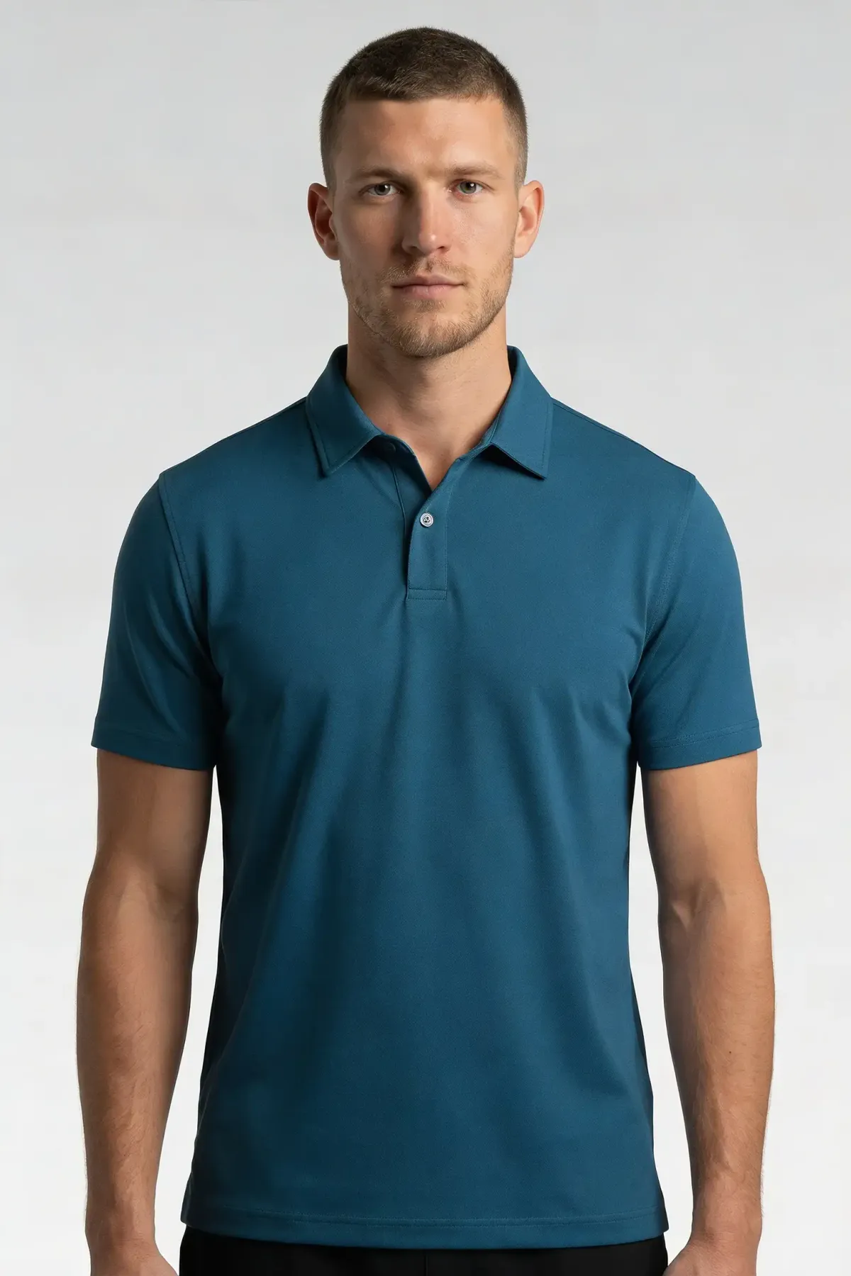 Men's Active Polo in Blue