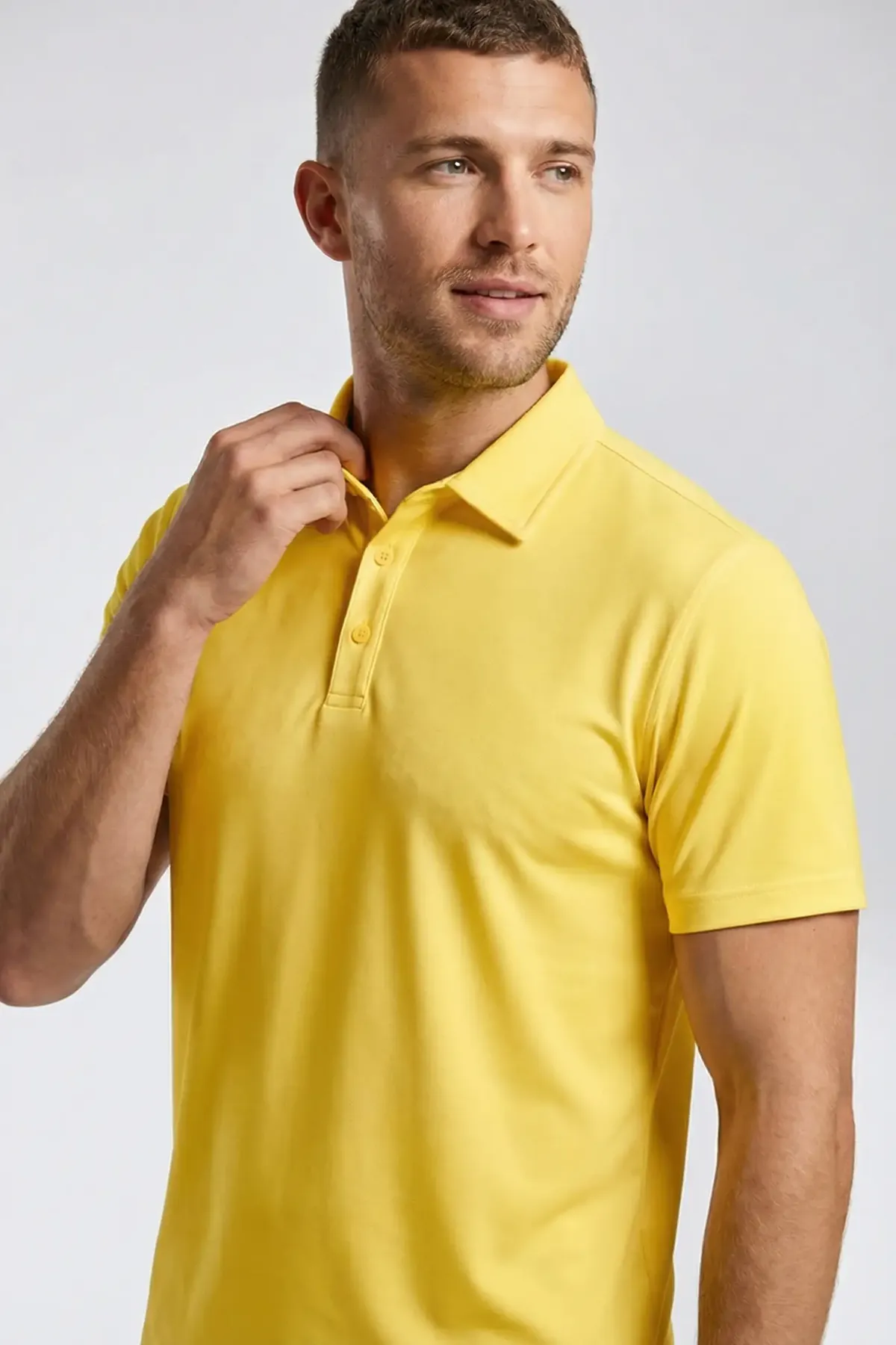 Active Polo in Yellow