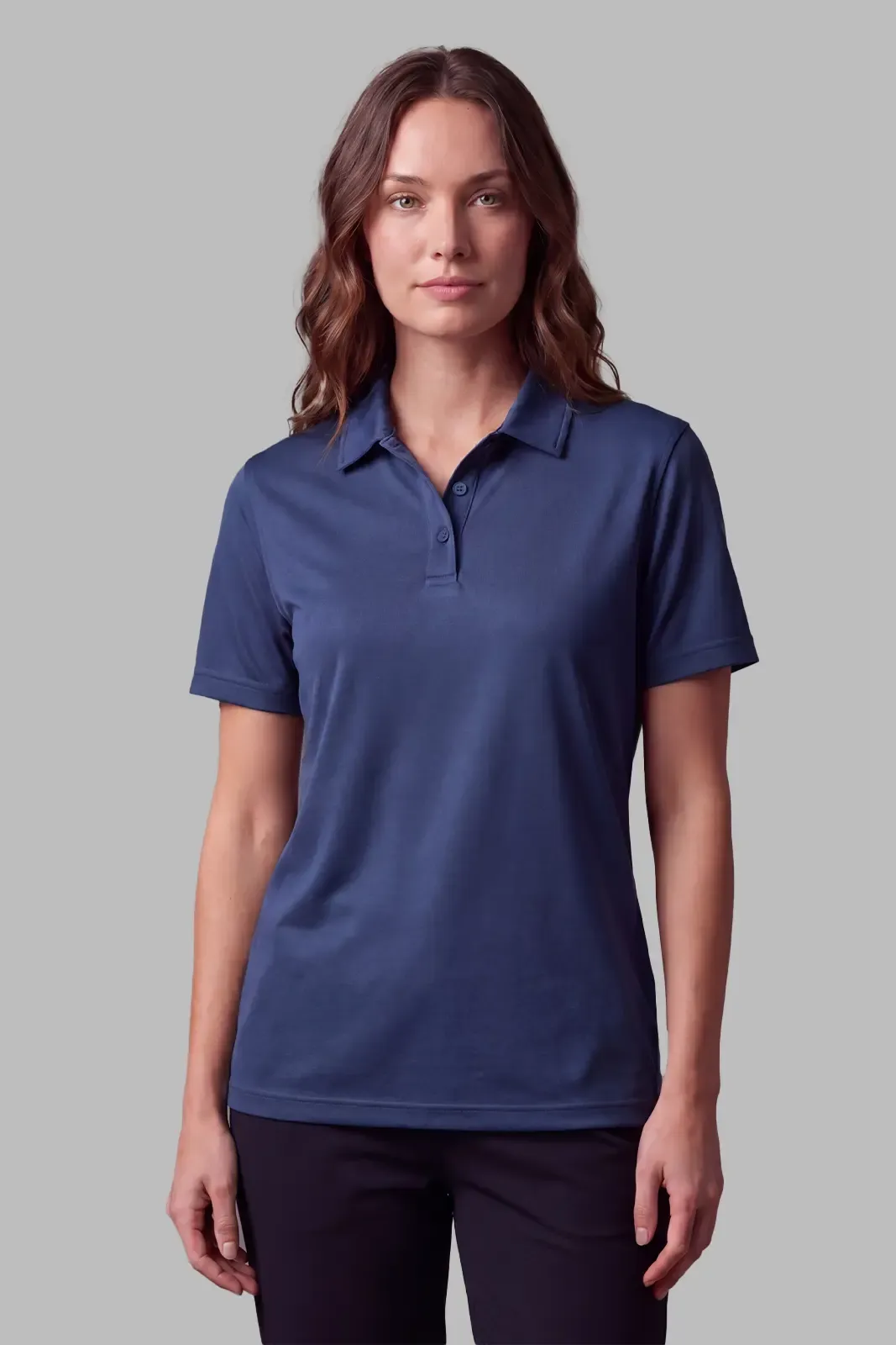 Women's Active Polo in Navy