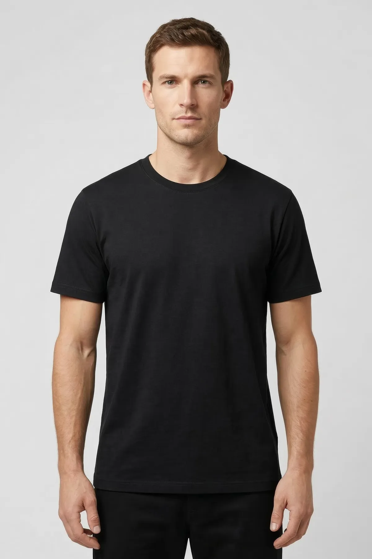 Men's Classic Crewneck in Black