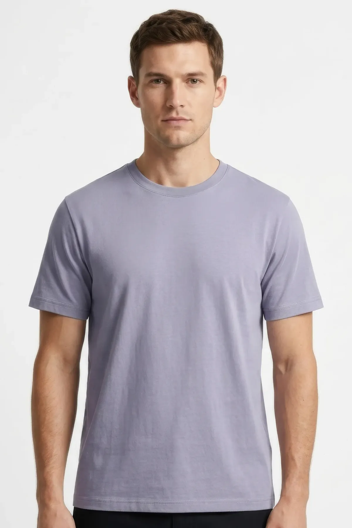 Men's Classic Crewneck in Lilac
