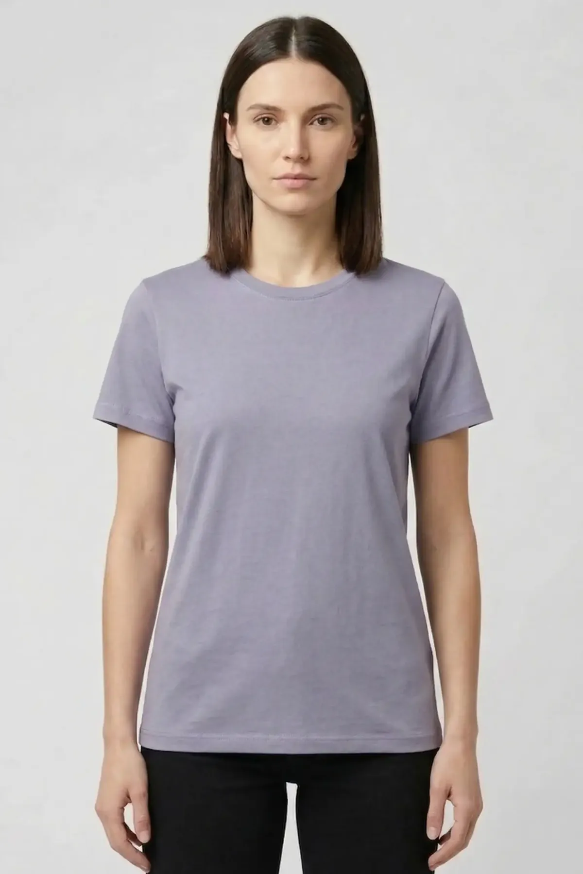 Women's Classic Crewneck in Lilac