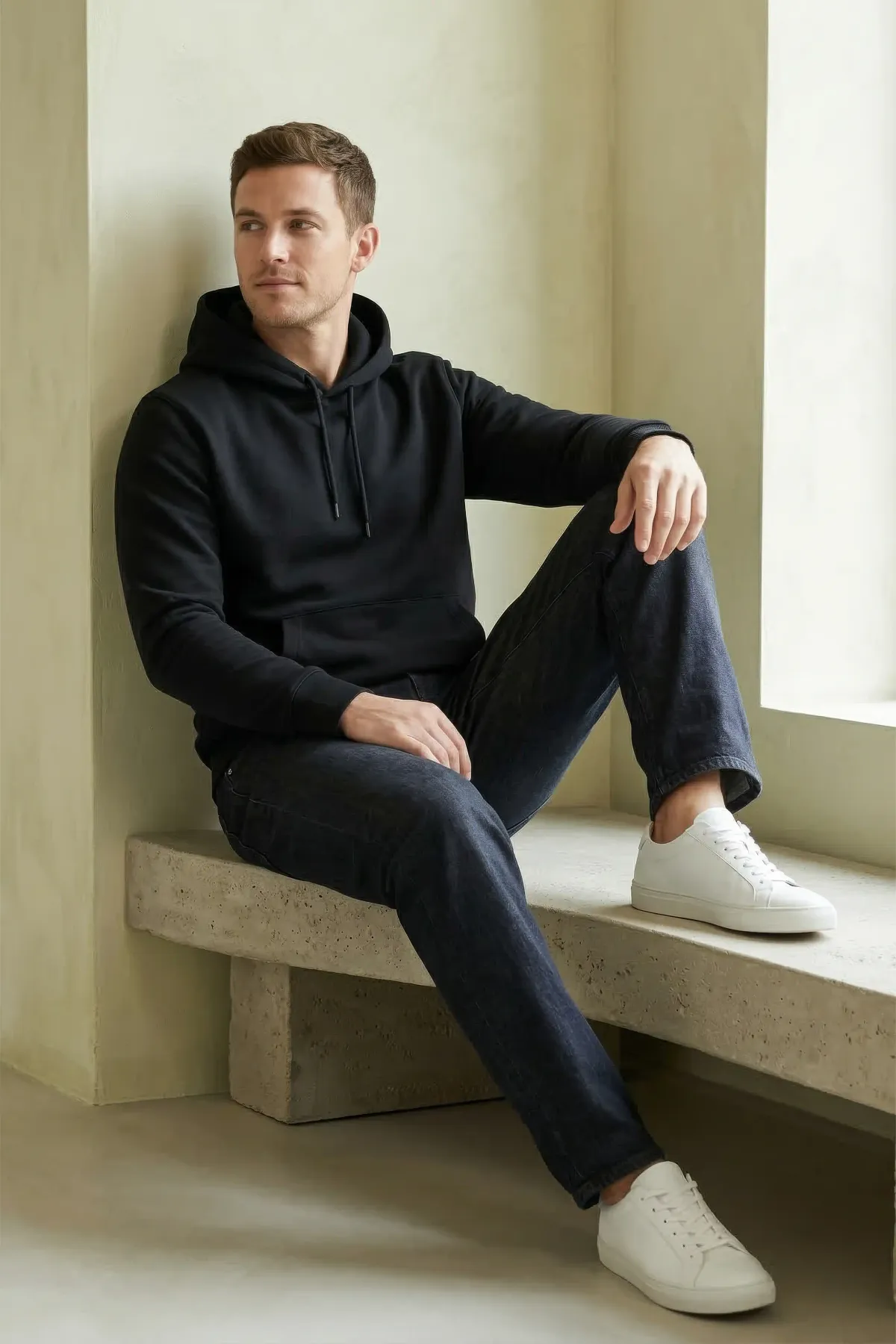 Classic Hoodie in Black