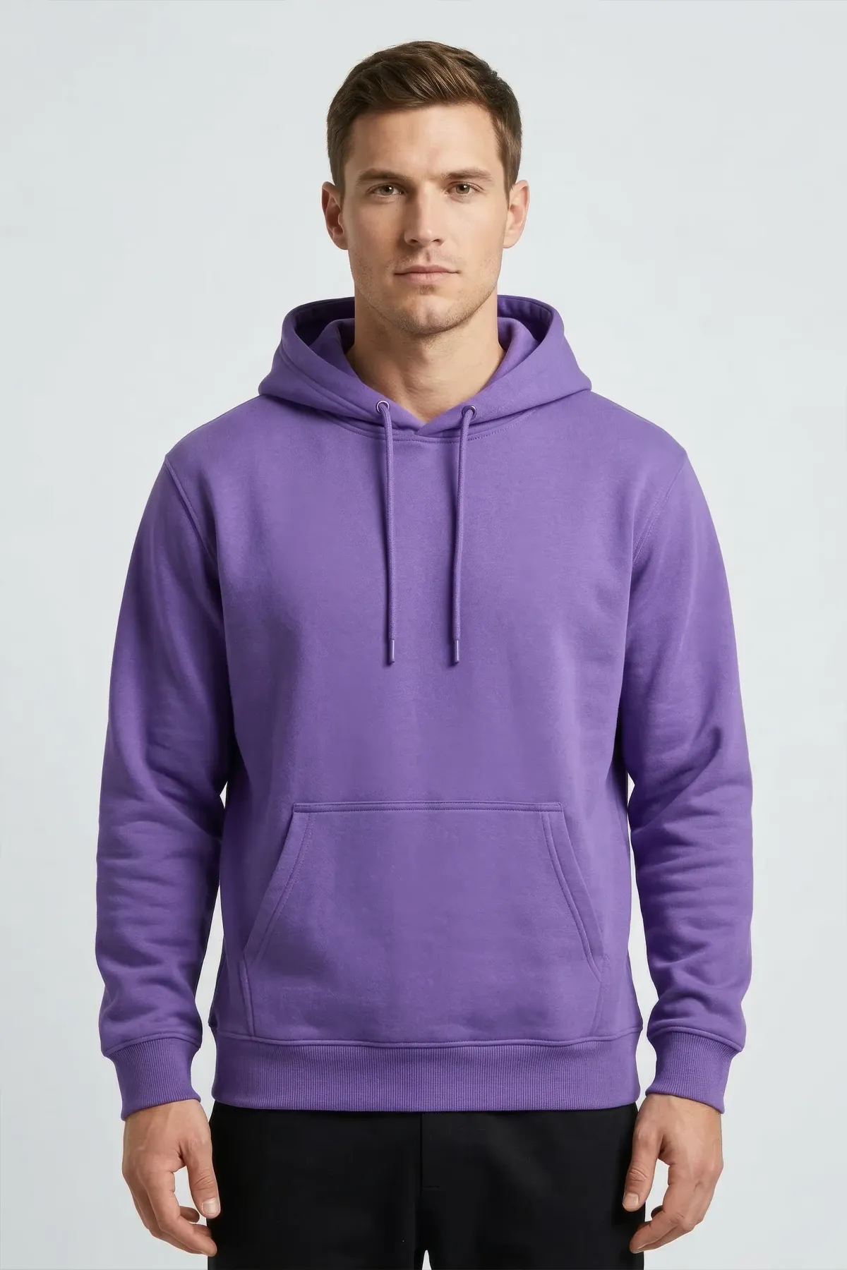 Men's Classic Hoodie in Dark Purple