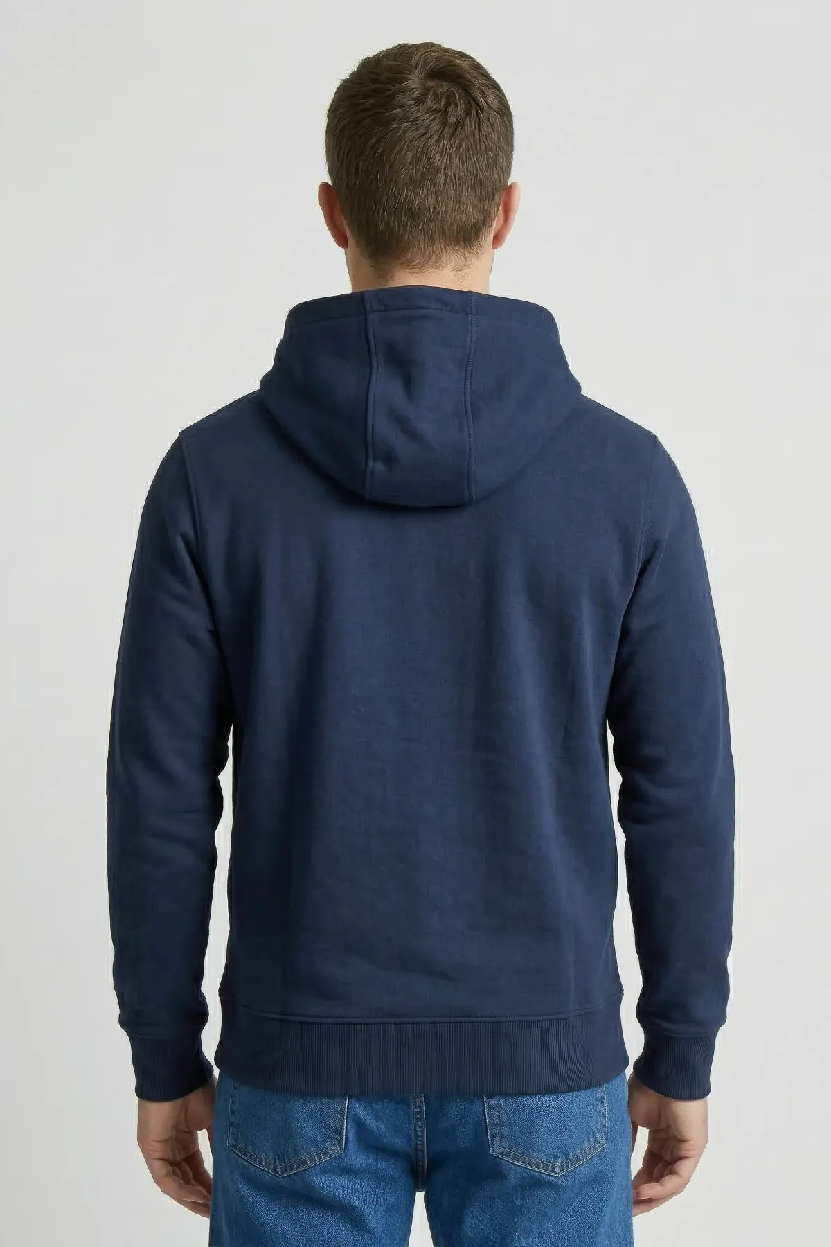Classic Hoodie in Navy, back