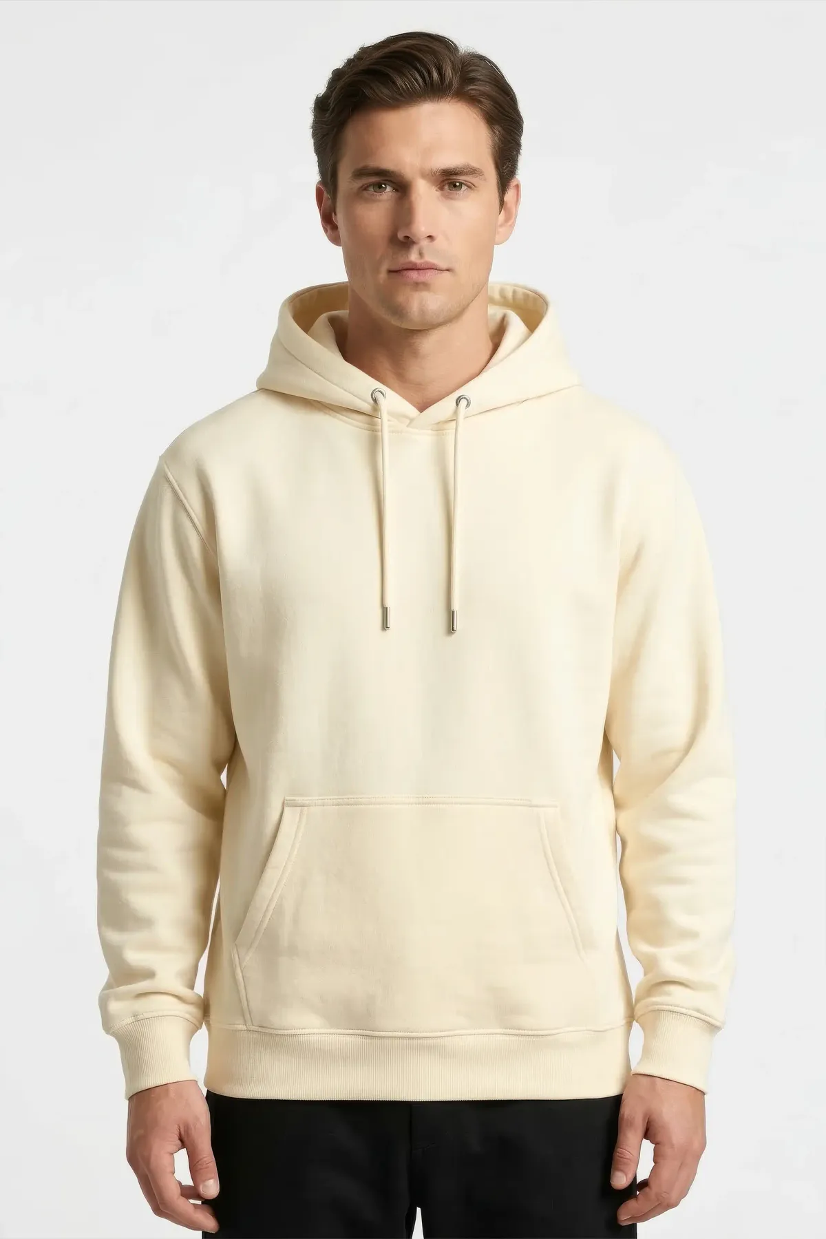 Men's Classic Hoodie in Off White