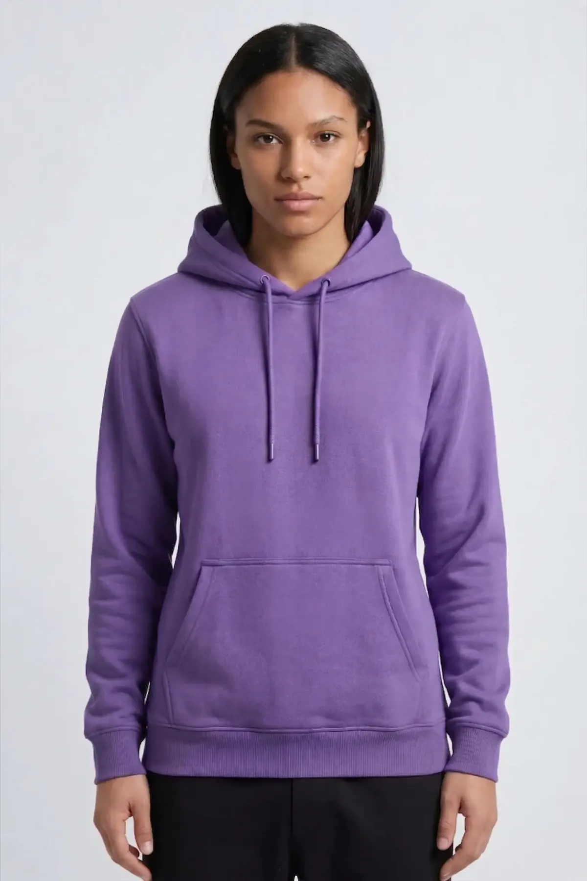 Women's Classic Hoodie in Dark Purple