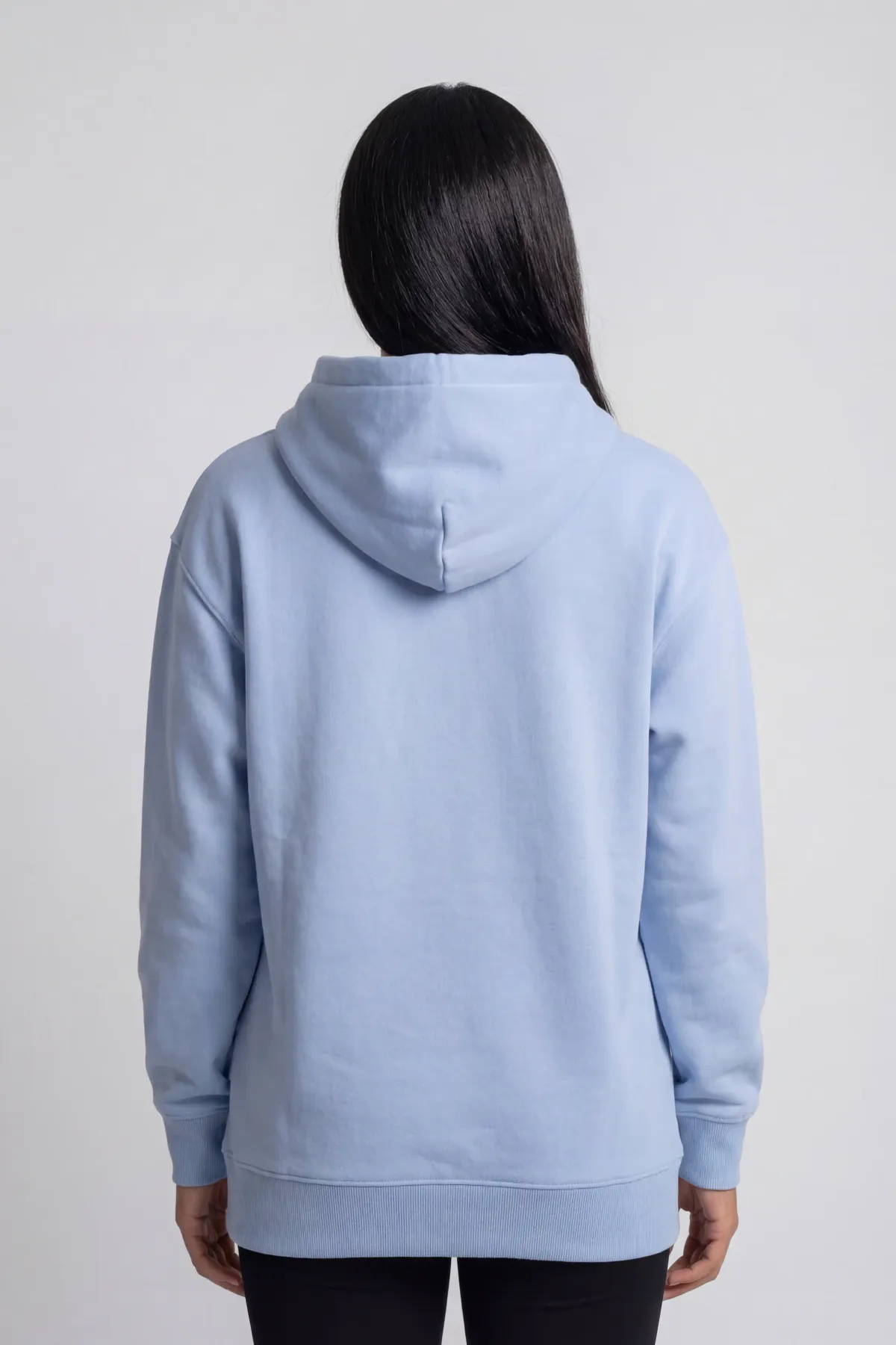 Classic Hoodie in Sky Blue, back