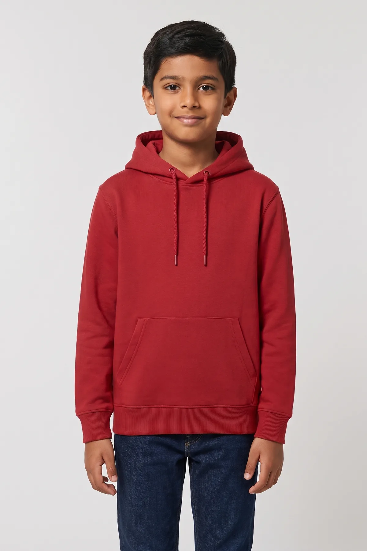 Classic Kids Hoodie in Red