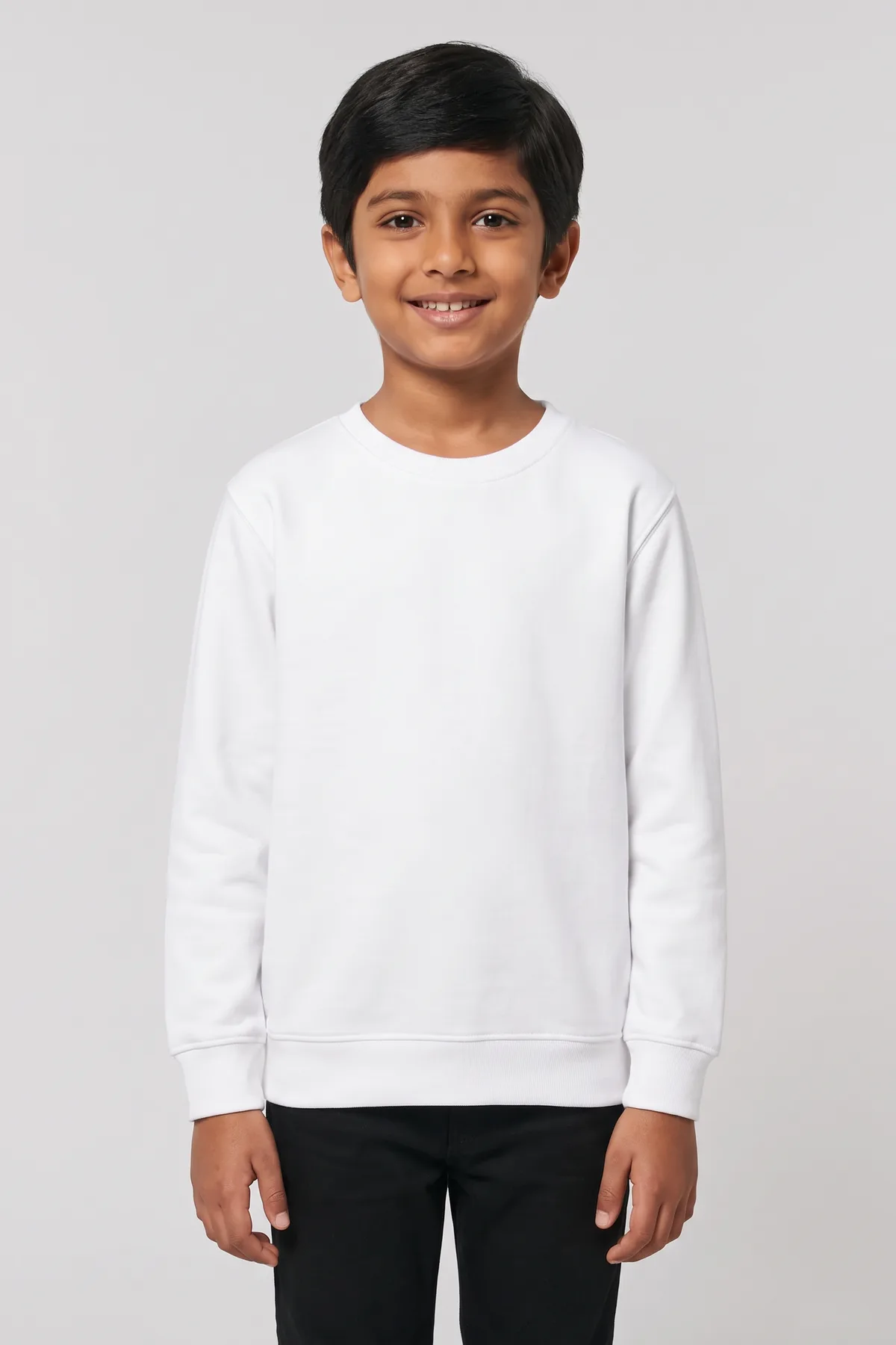Classic Kids Sweatshirt in White