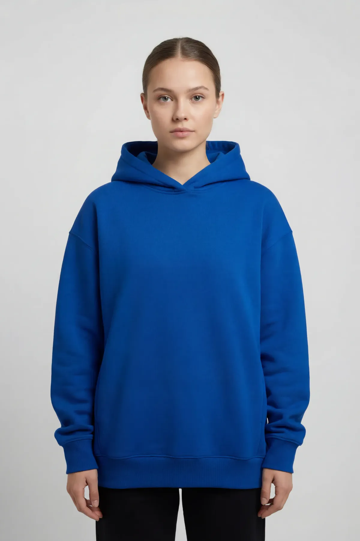 Women's Classic Oversized Hoodie in Royal Blue