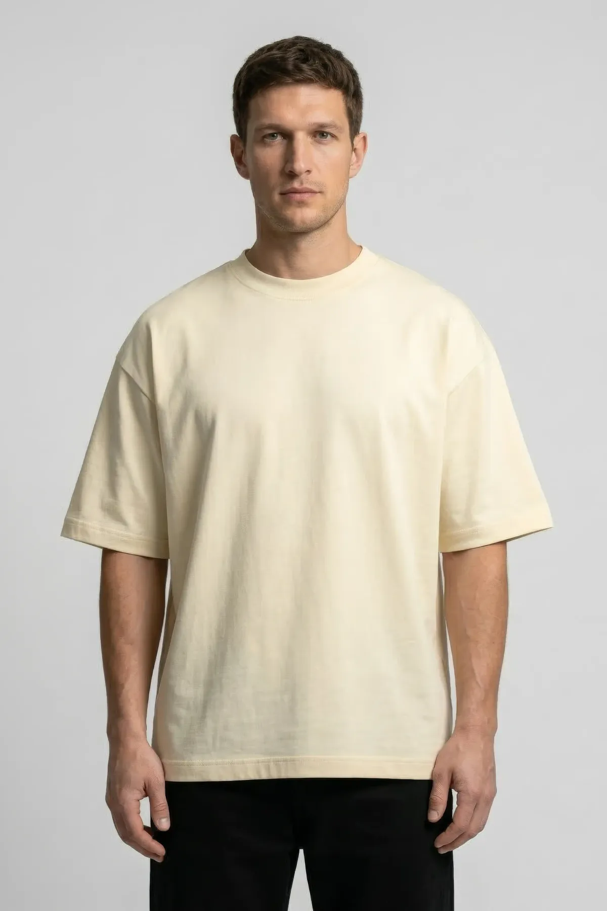 Men's Classic Oversized in Cream