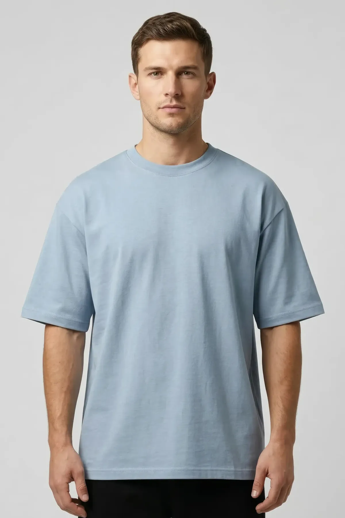 Men's Classic Oversized in Light Blue