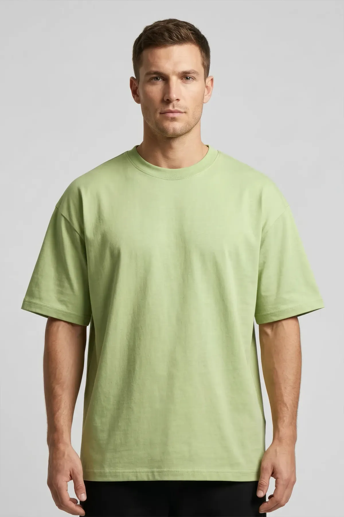 Men's Classic Oversized in Light Green