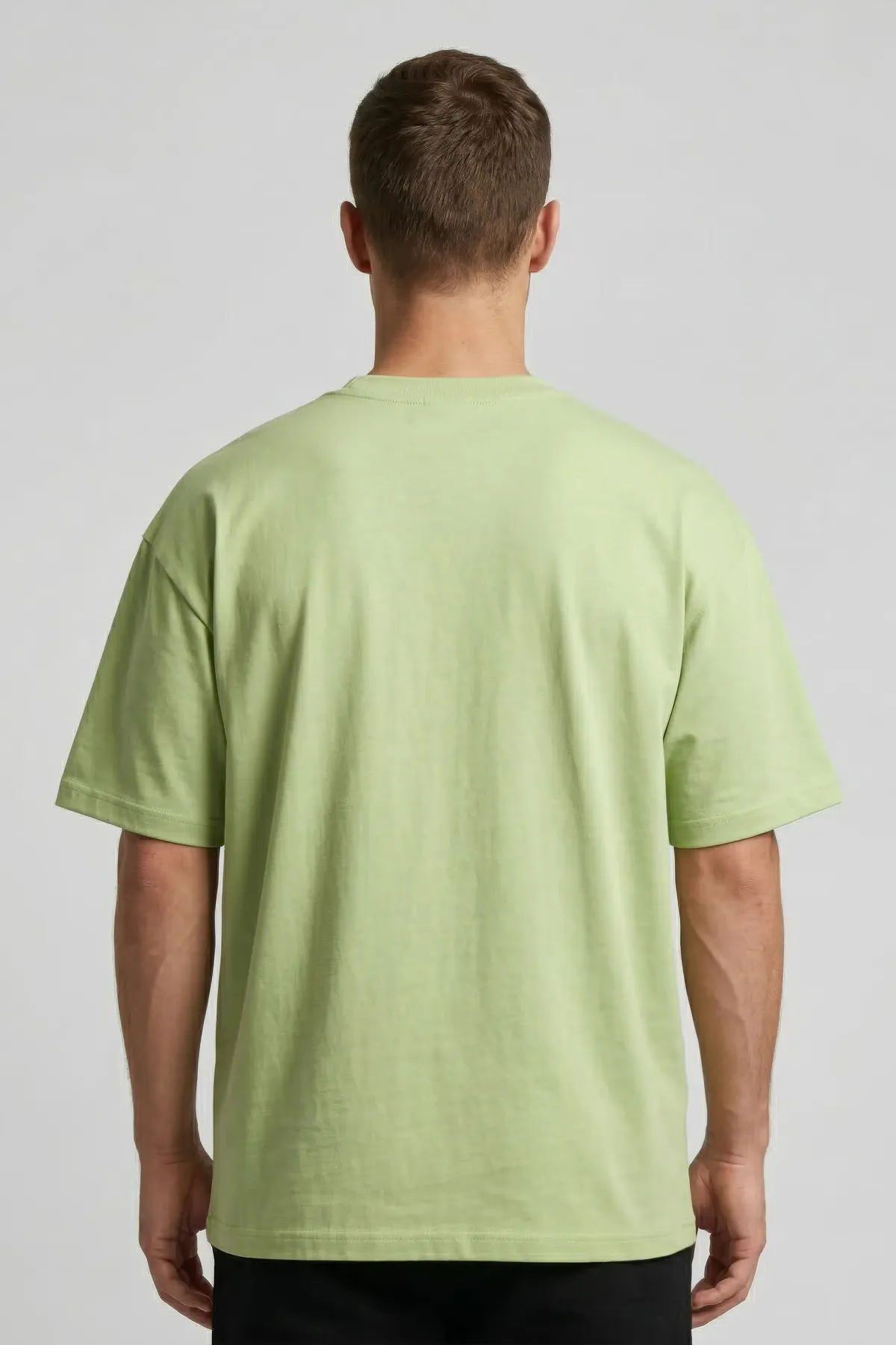 Classic Oversized in Light Green, back