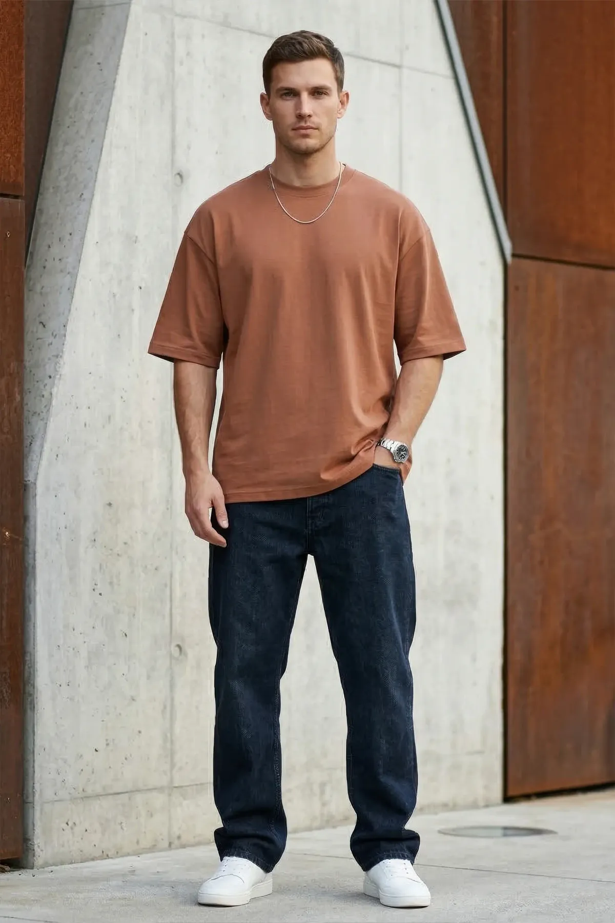 Classic Oversized in Mocha