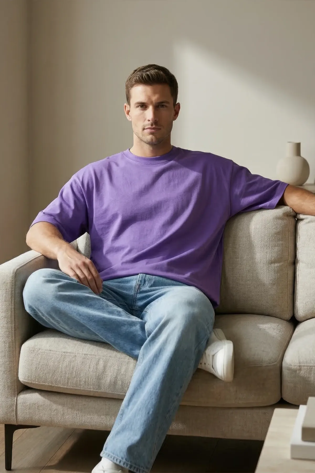 Classic Oversized in Purple