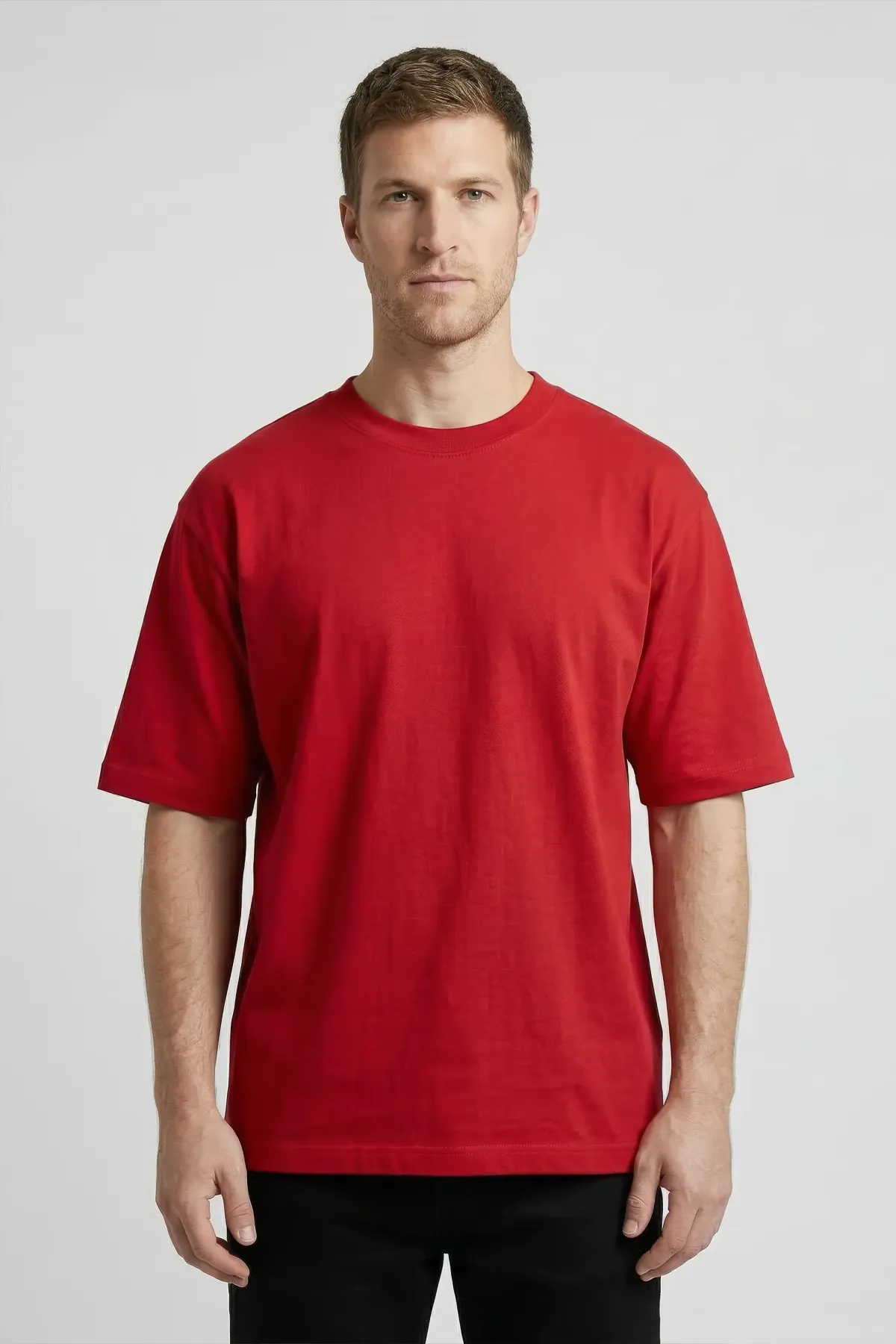 Men's Classic Oversized in Red