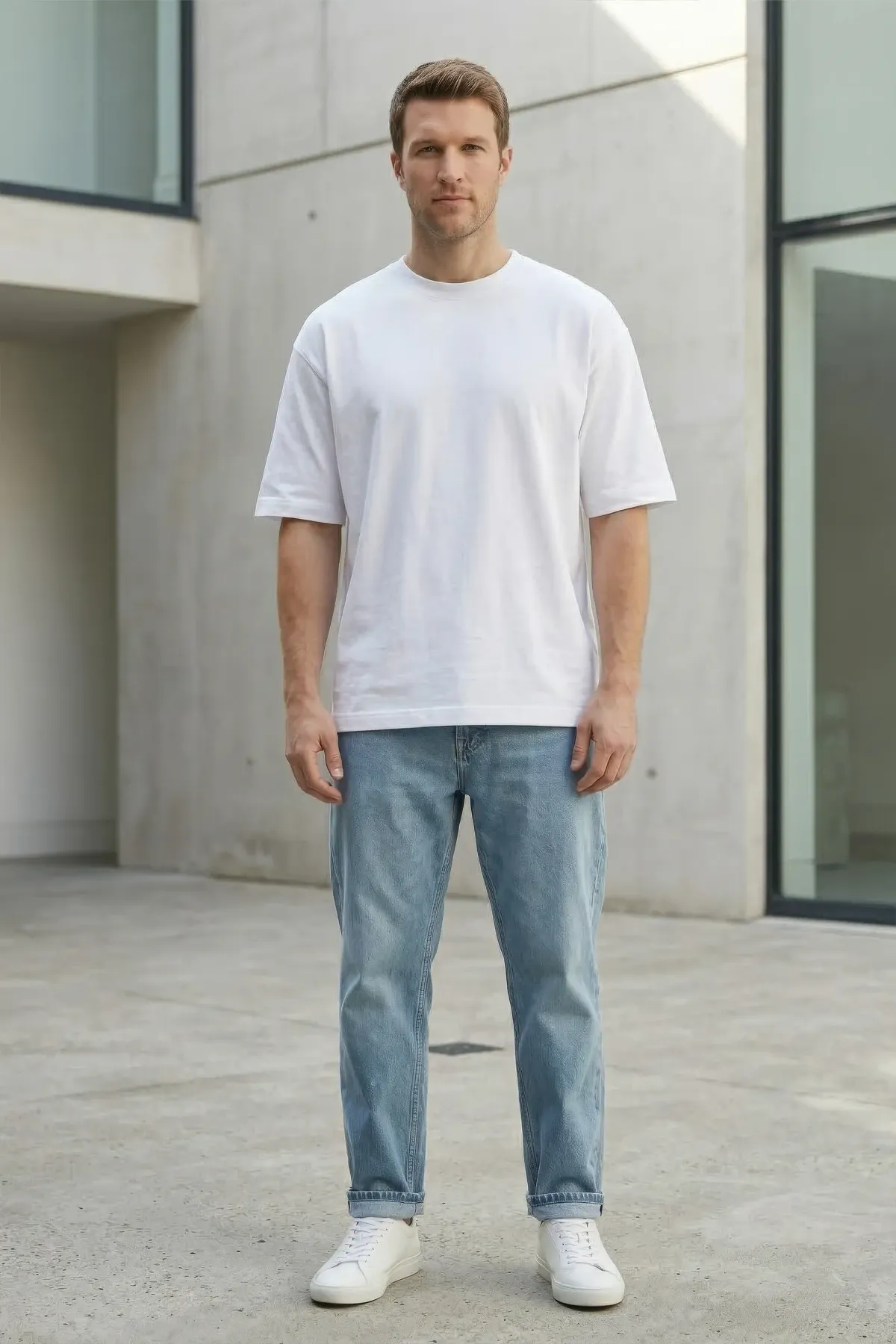 Classic Oversized in White