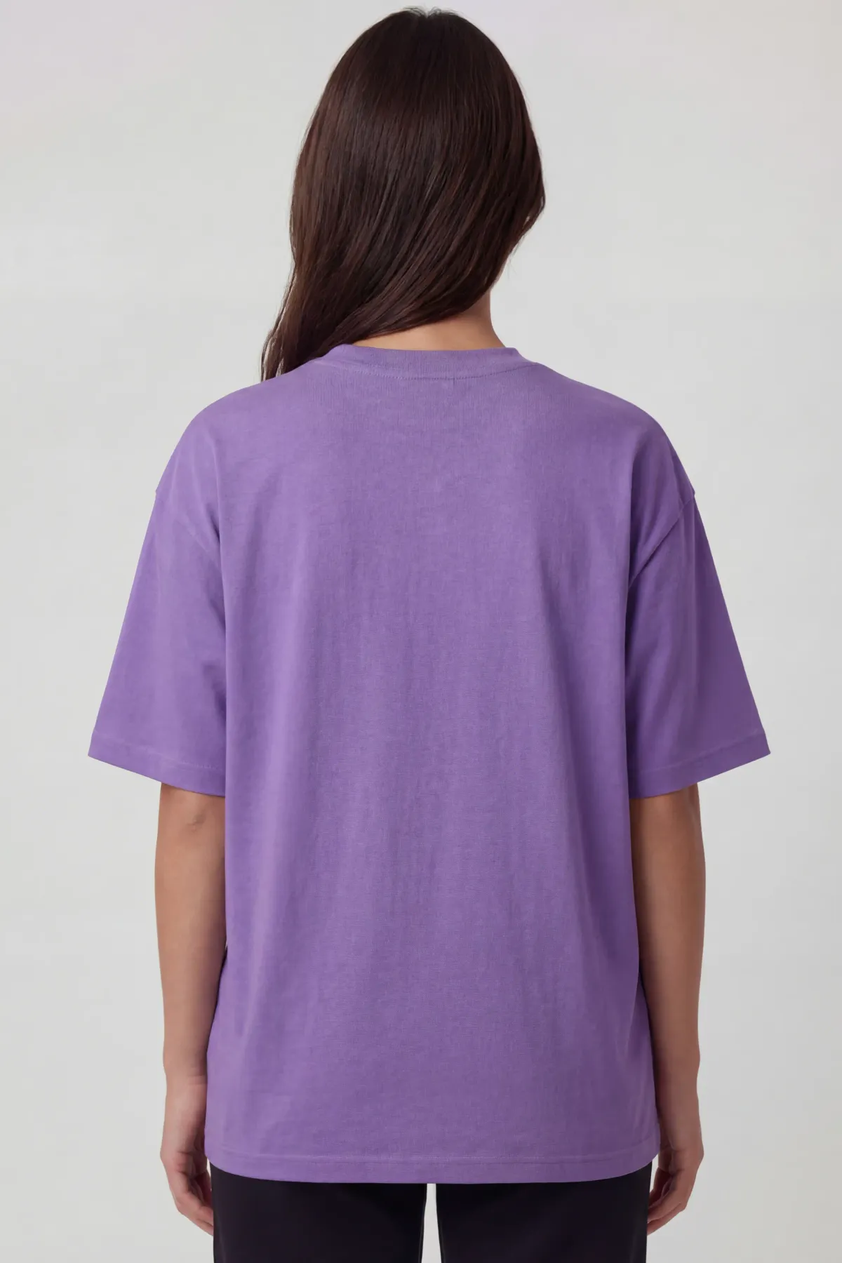 Classic Oversized in Purple, back