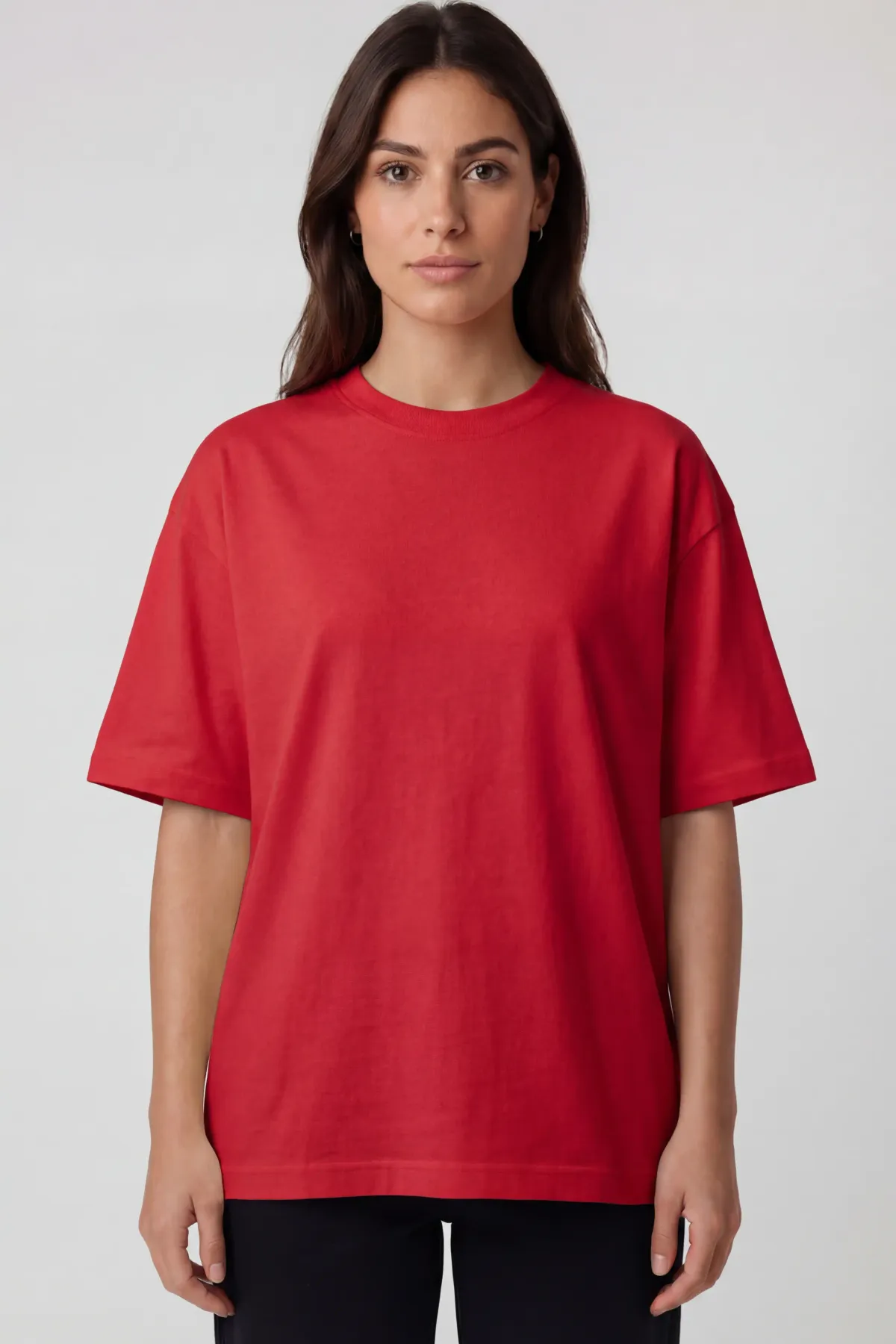 Women's Classic Oversized in Red