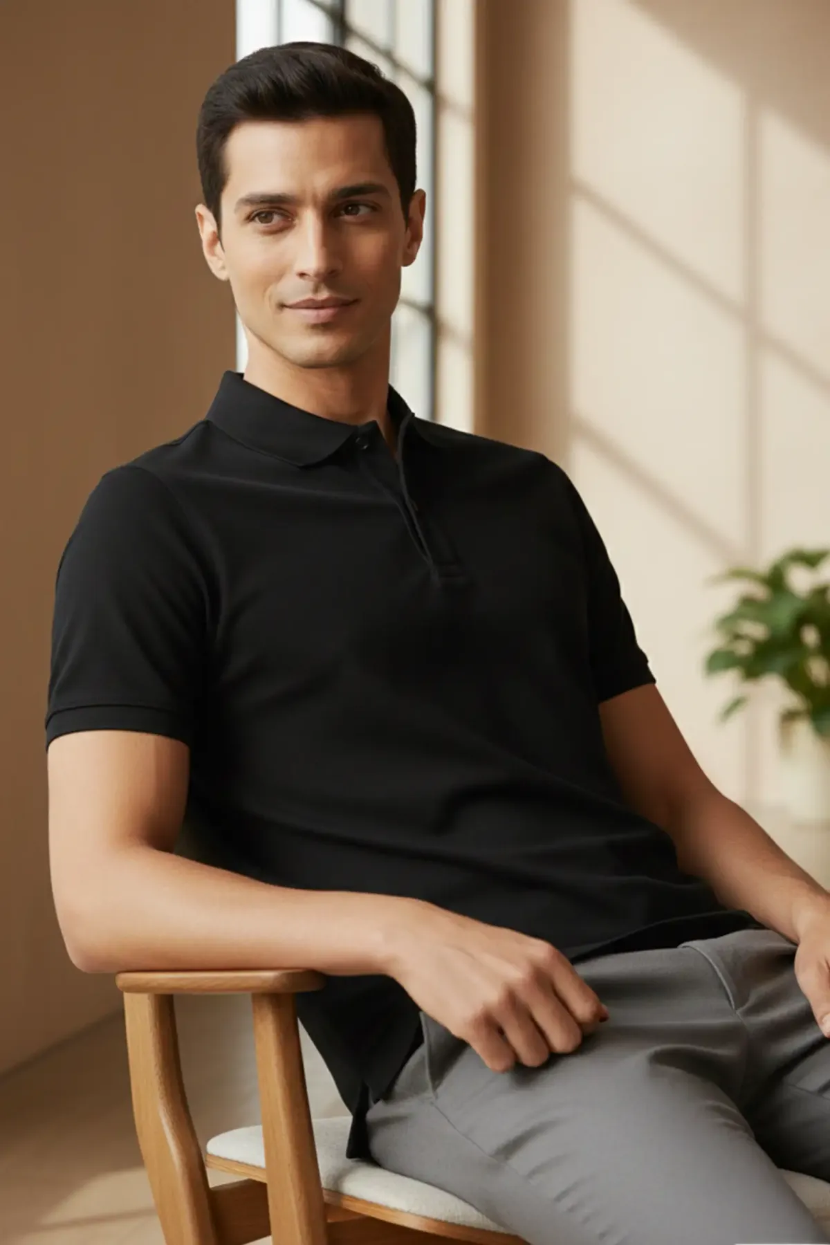 Classic Polo in Black