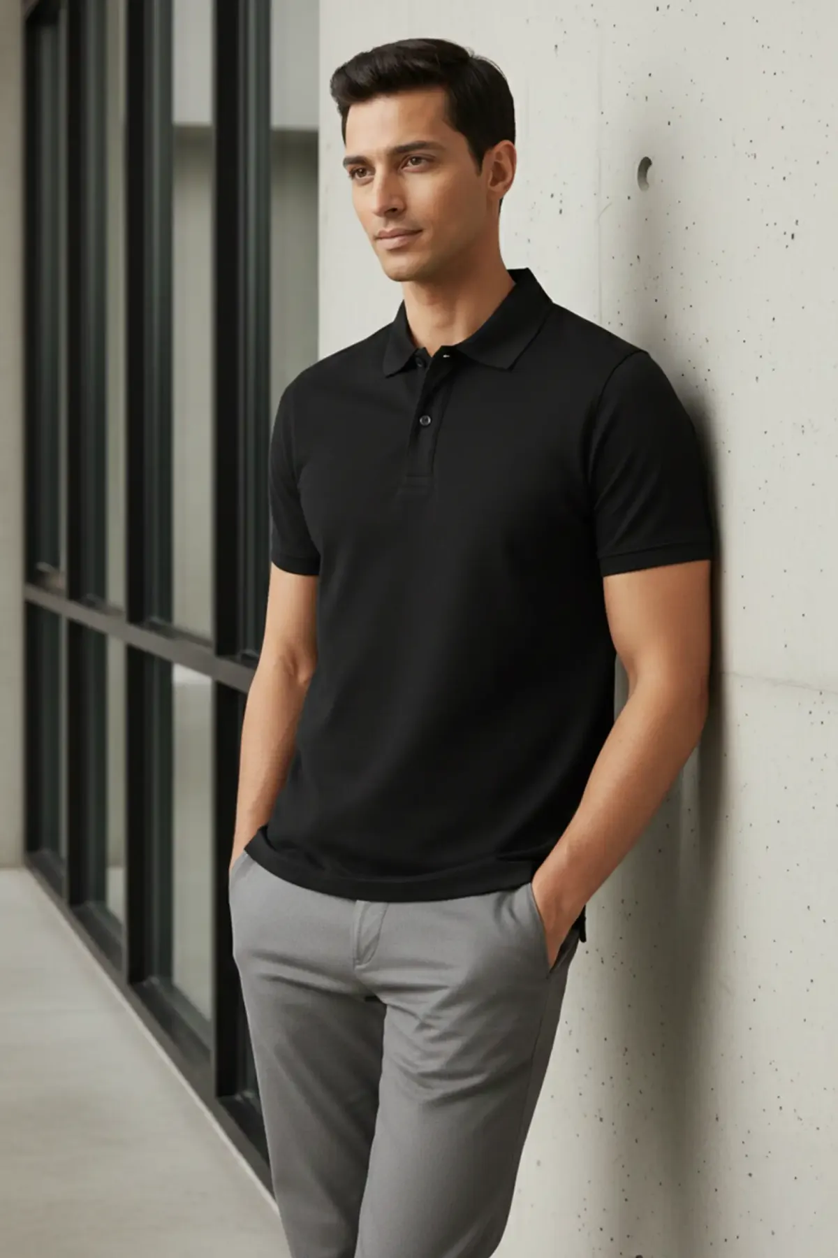 Classic Polo in Black