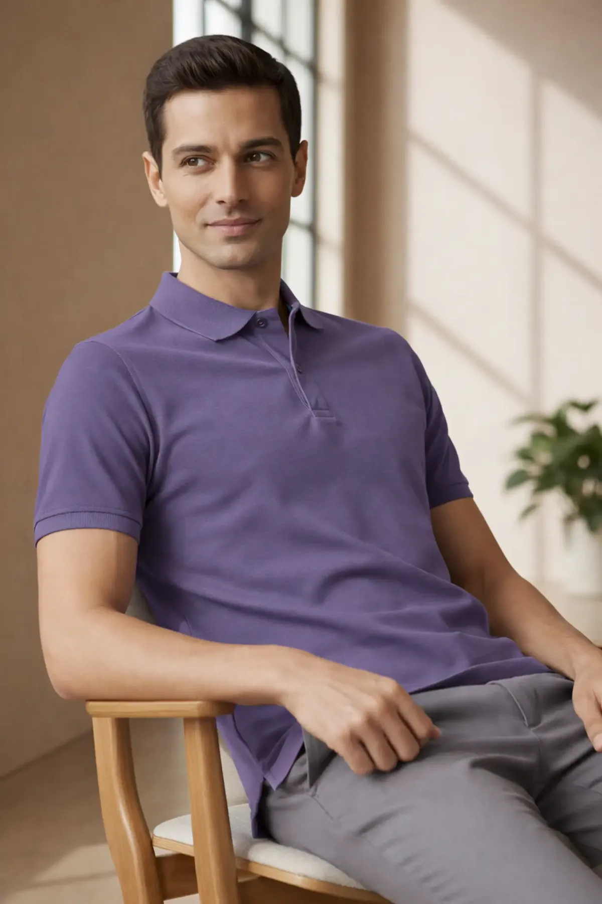 Classic Polo in Lilac