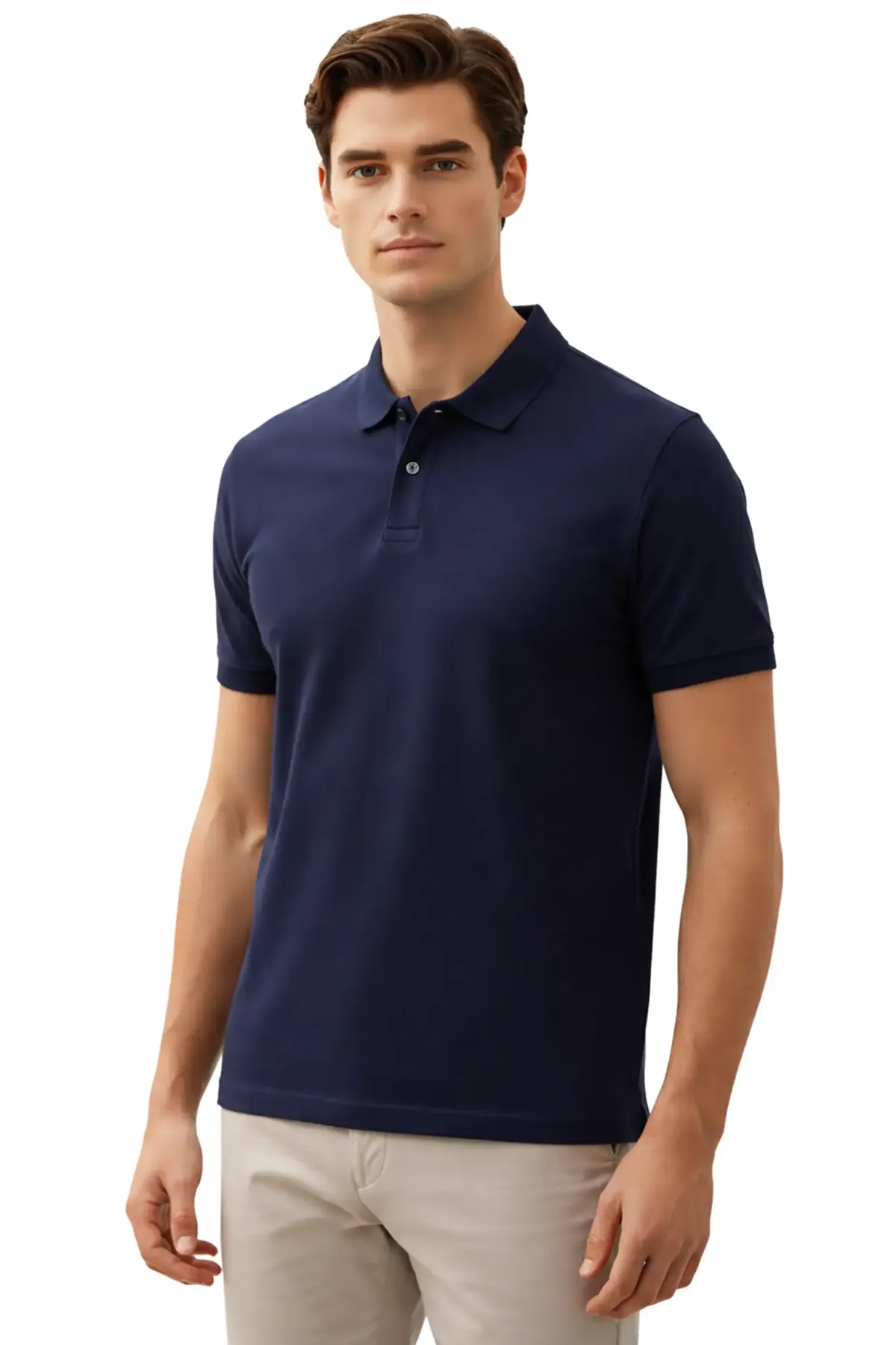 Men's Classic Polo in Navy