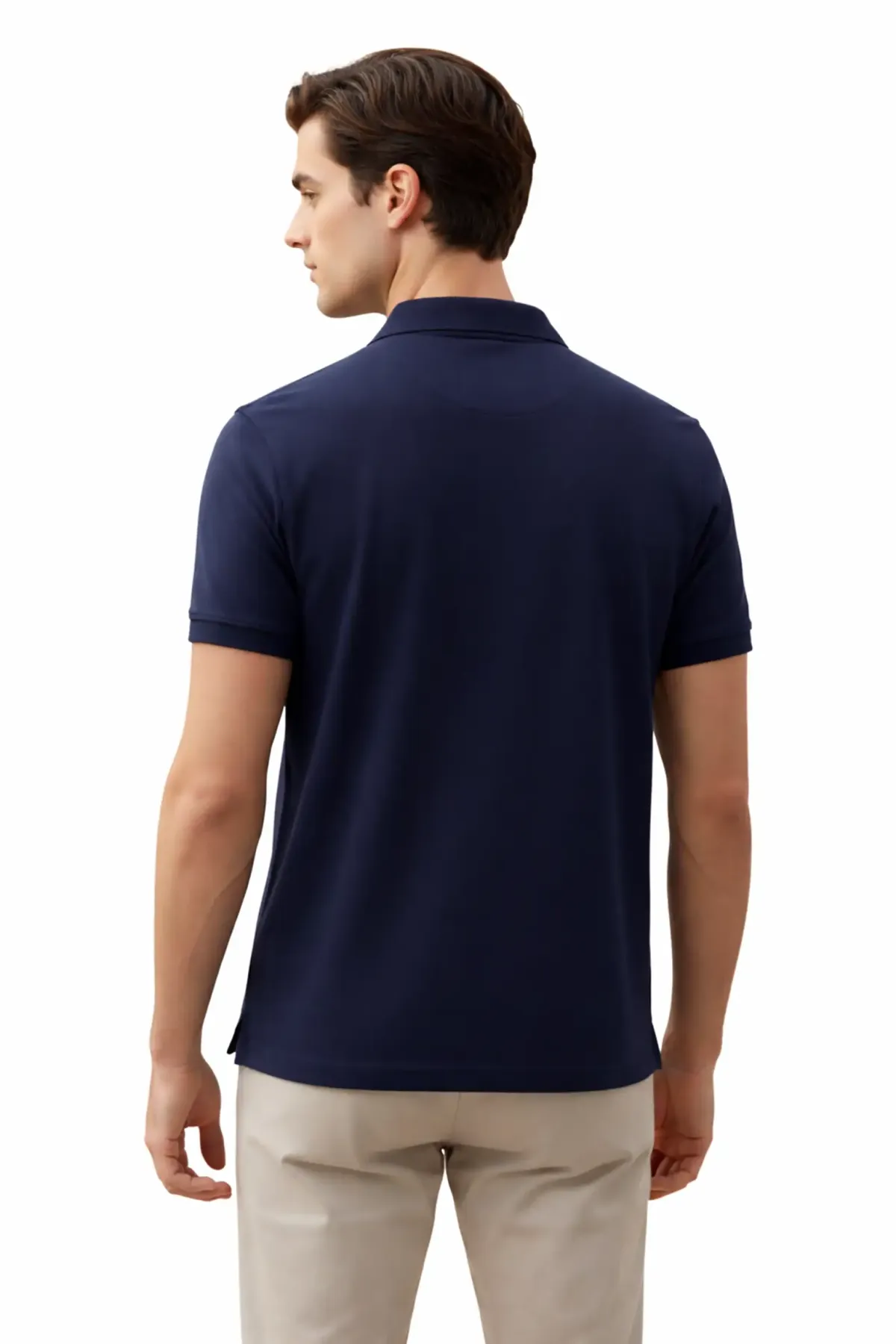 Classic Polo in Navy, back