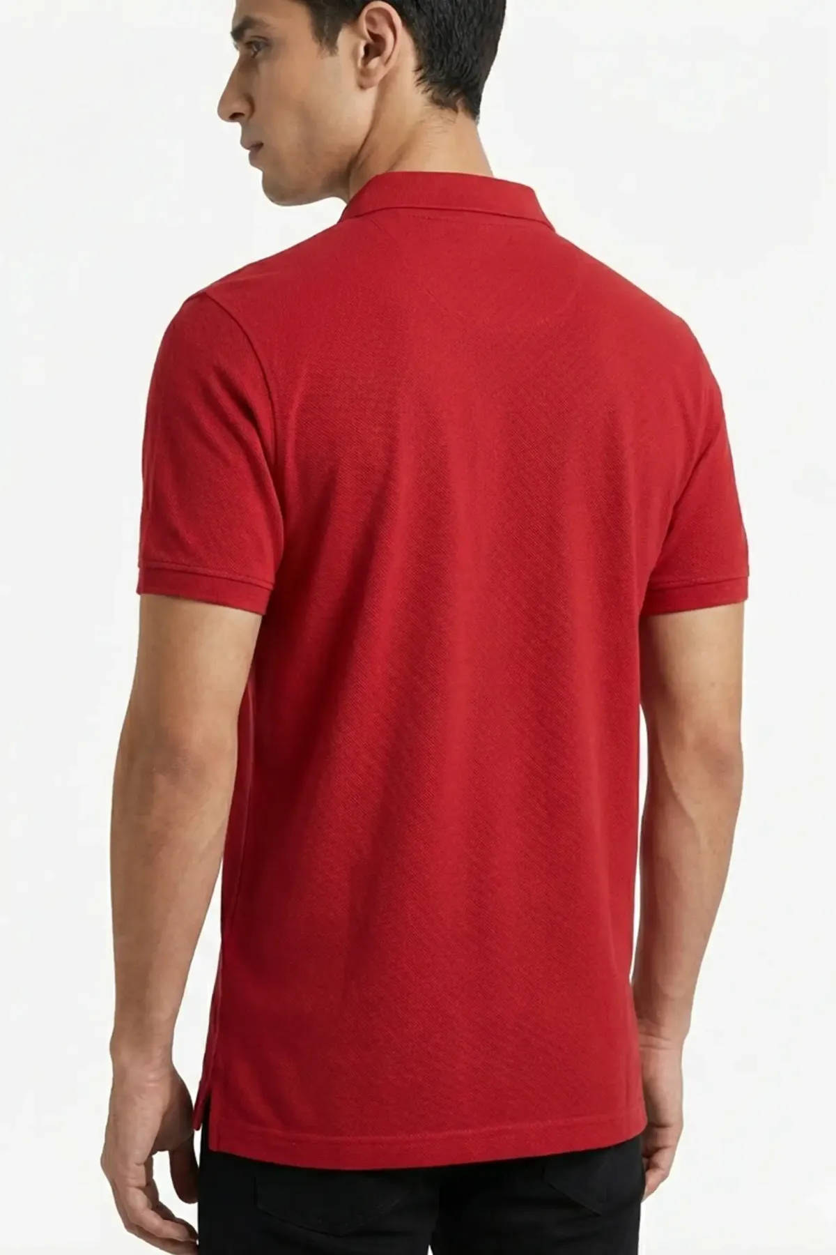 Classic Polo in Red, back
