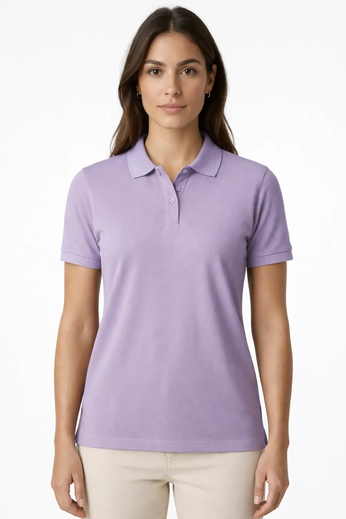 Women's Classic Polo in Lavender