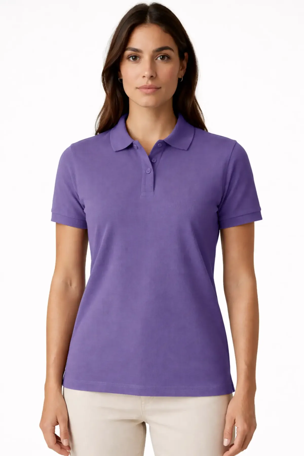 Women's Classic Polo in Lilac