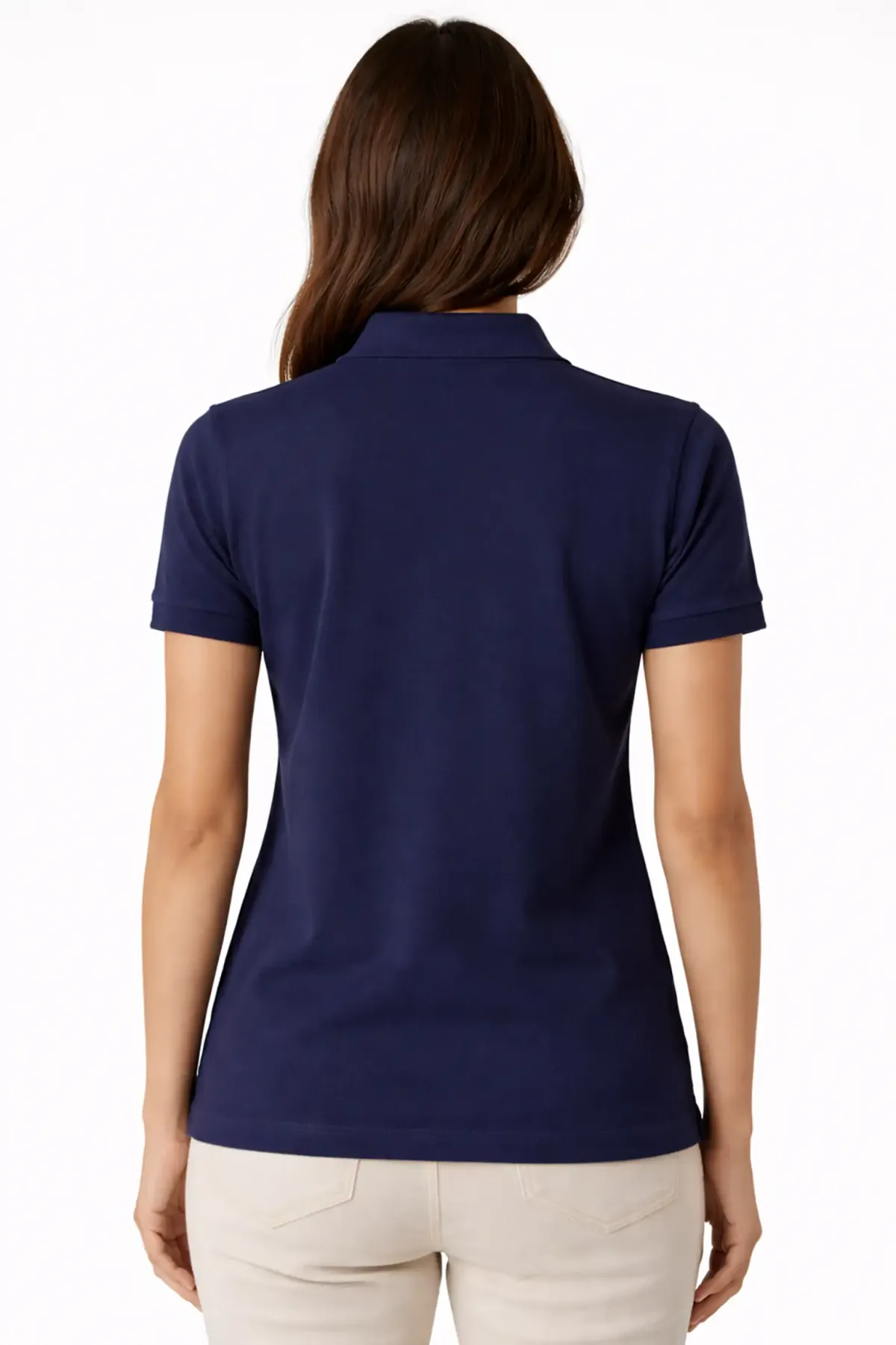 Classic Polo in Navy, back