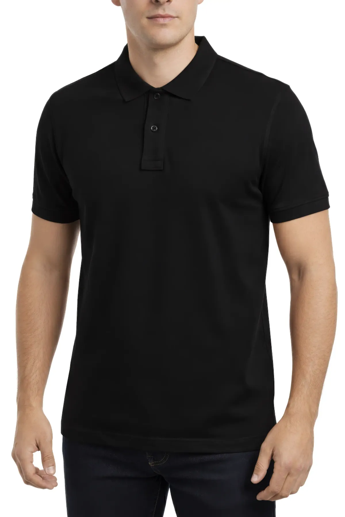 Heavy Polo in Black
