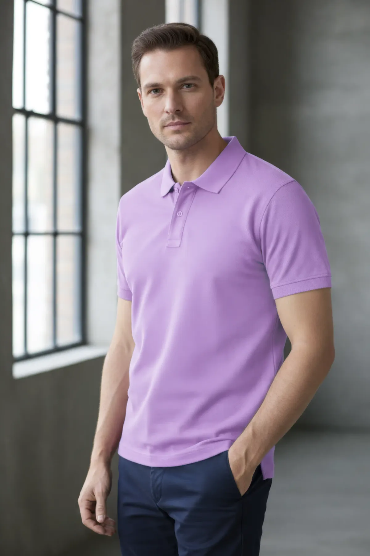 Heavy Polo in Lavender