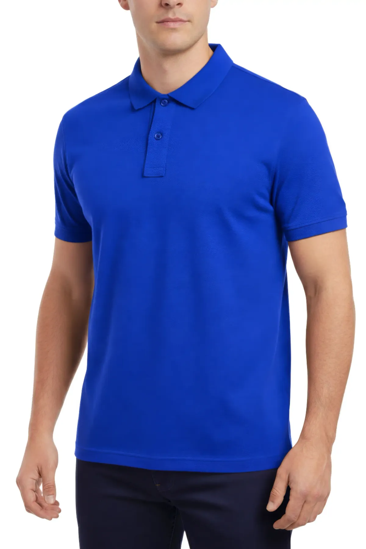 Heavy Polo in Royal Blue