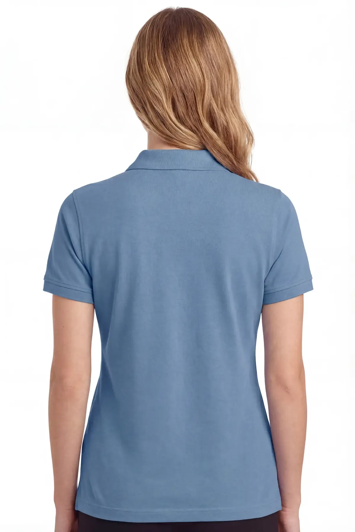 Heavy Polo in Blue, back