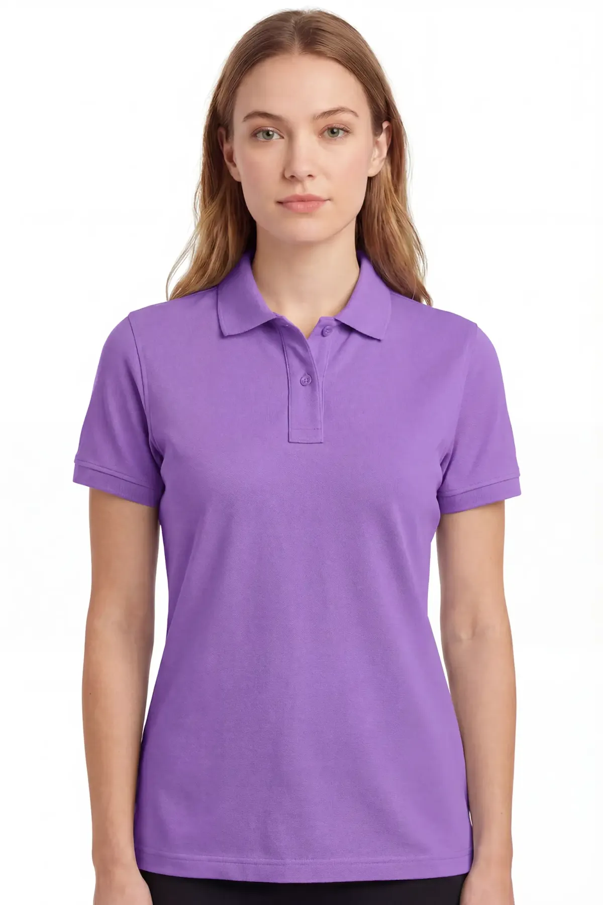 Heavy Polo in Lilac, back