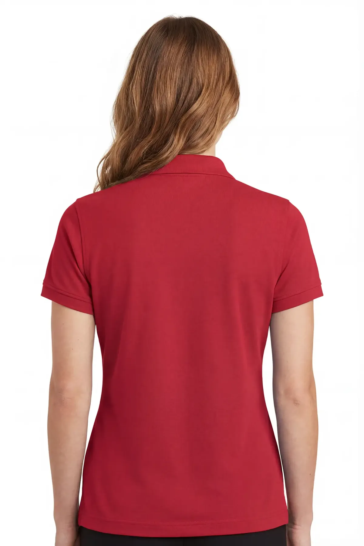 Heavy Polo in Red, back