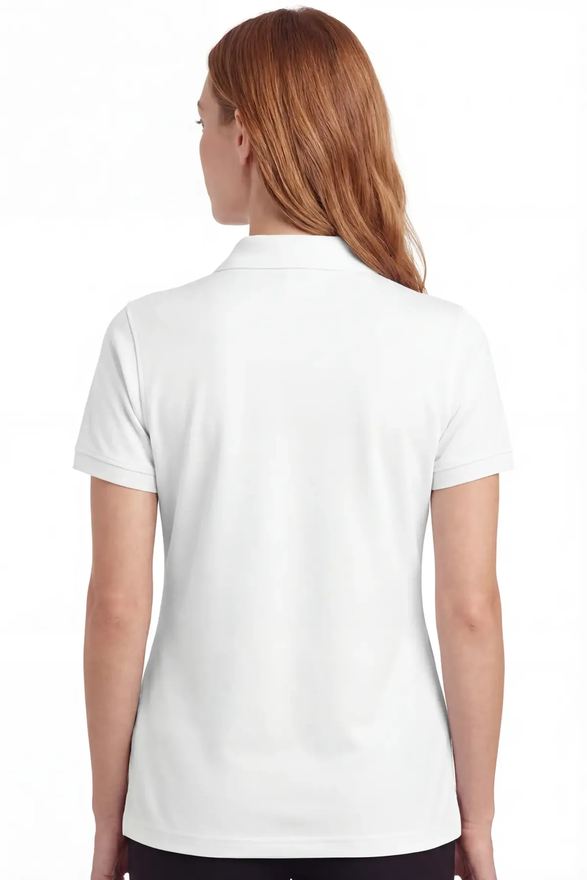 Heavy Polo in White, back