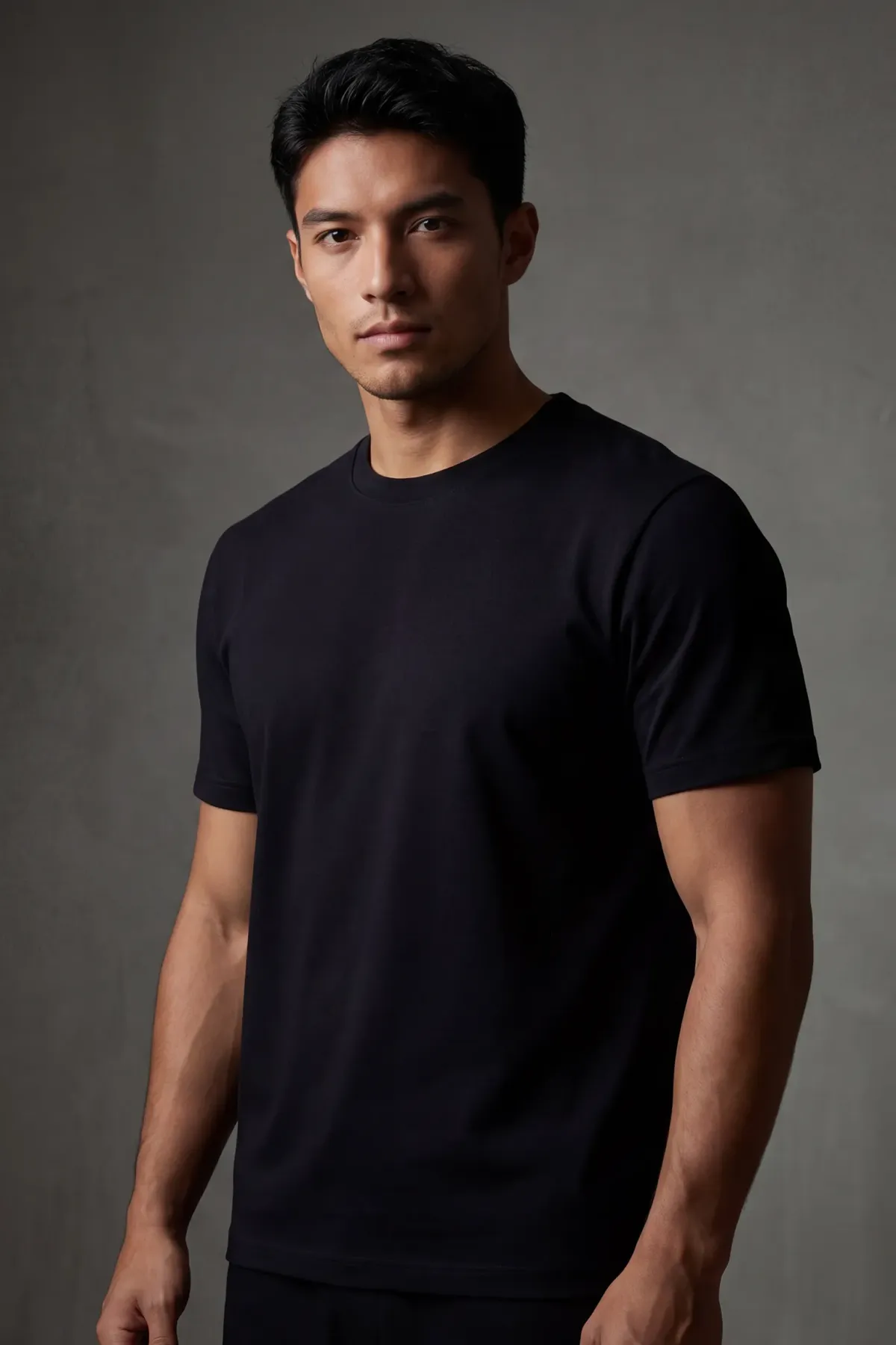 Signature Crewneck in Black
