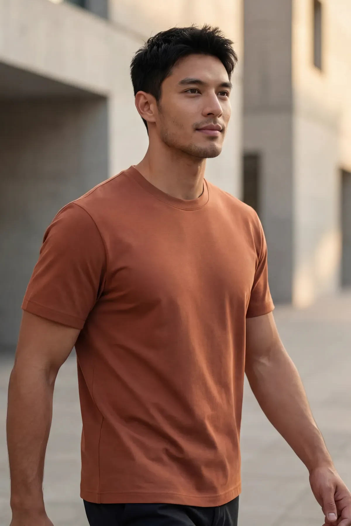 Signature Crewneck in Honey