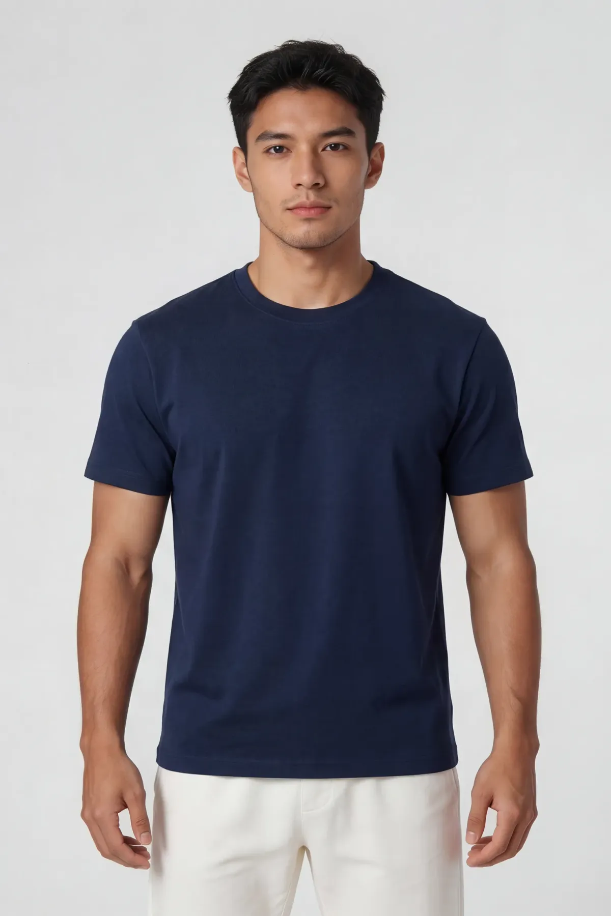 Men's Signature Crewneck in Navy