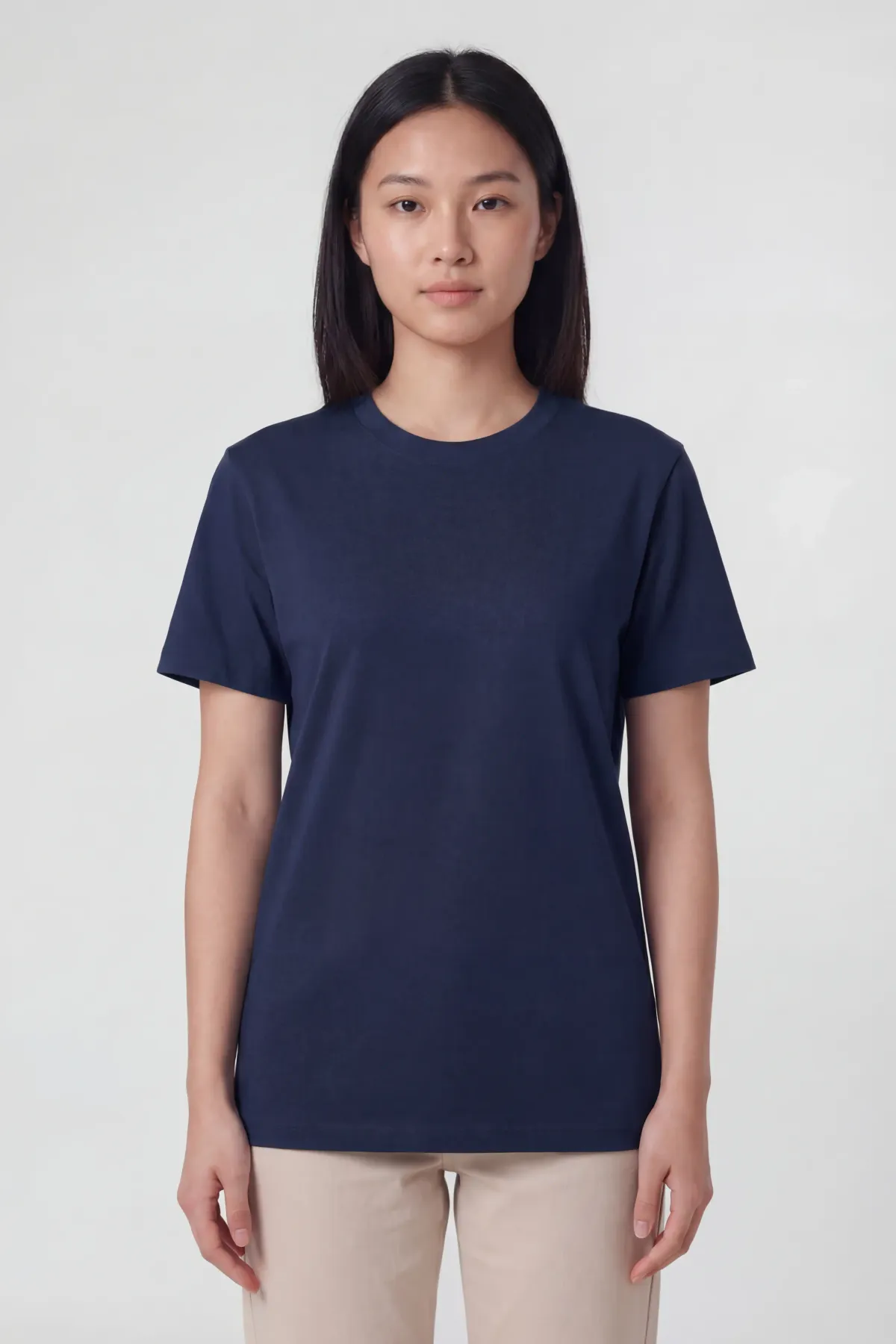 Women's Signature Crewneck in Navy