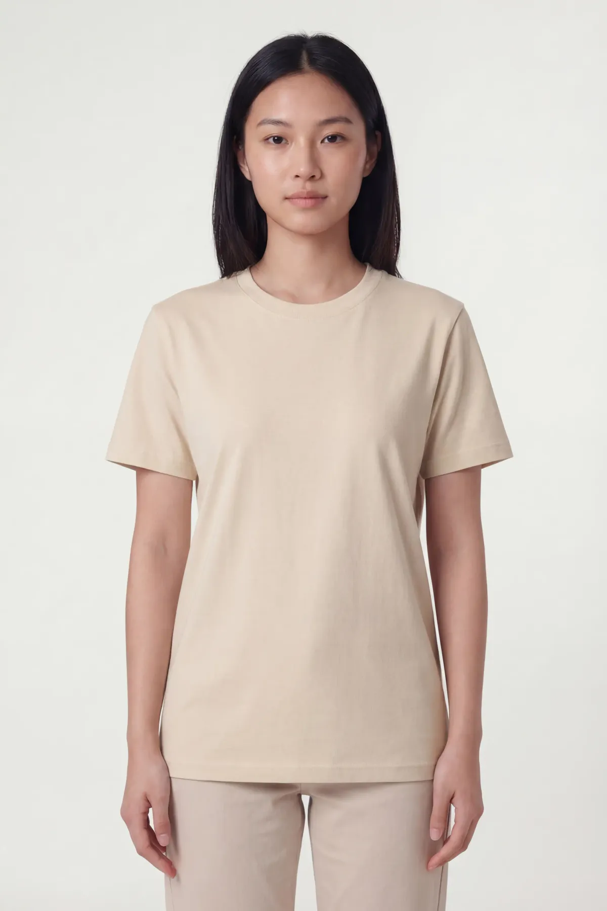 Women's Signature Crewneck in Off White