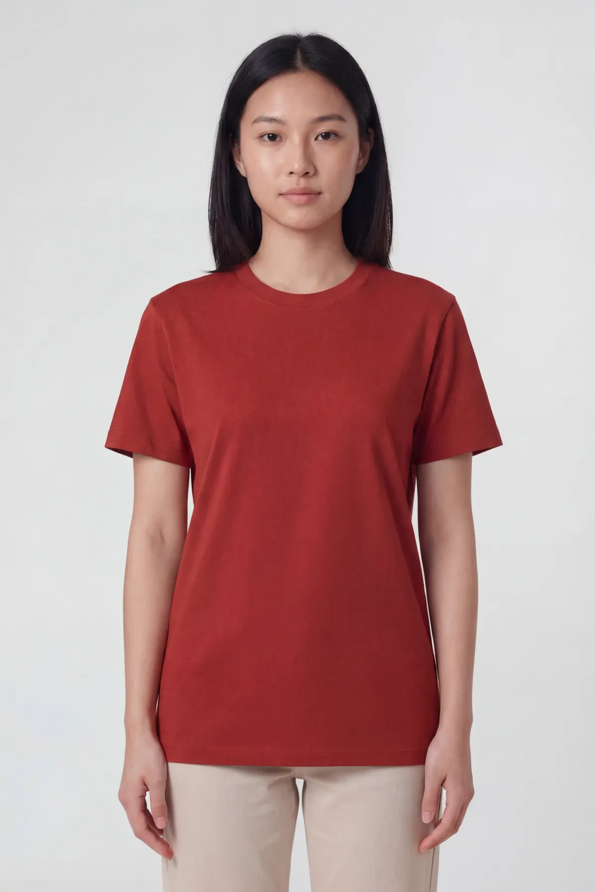 Women's Signature Crewneck in Red